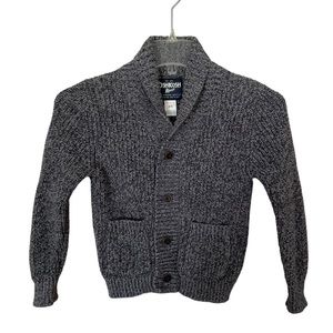 OshKosh B'gosh® Boys Grandpa Shawl Collar Button Down Cardigan Sweater Sz.4/5